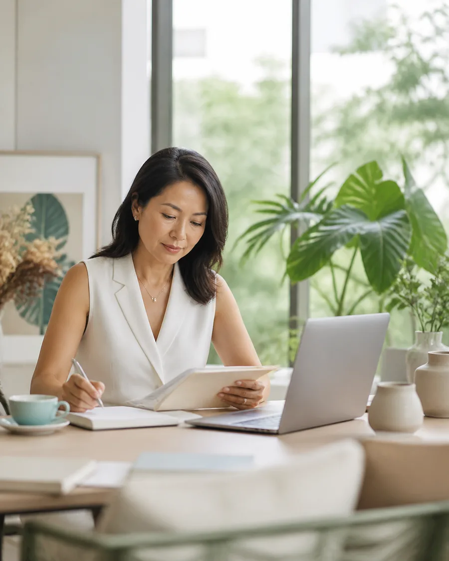 Chinese Malaysian man focused on learning
